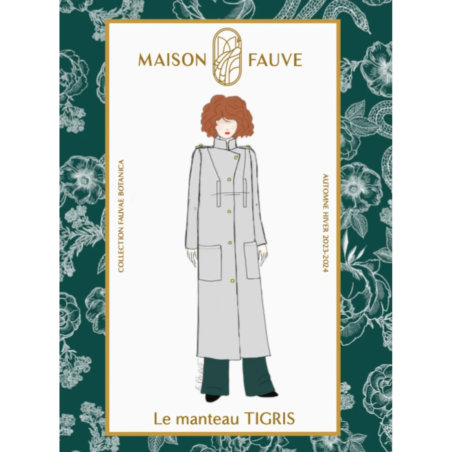 Patron manteau Maison Fauve - Tigris