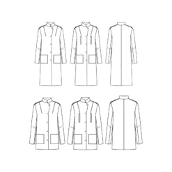 Patron manteau Maison Fauve - Tigris