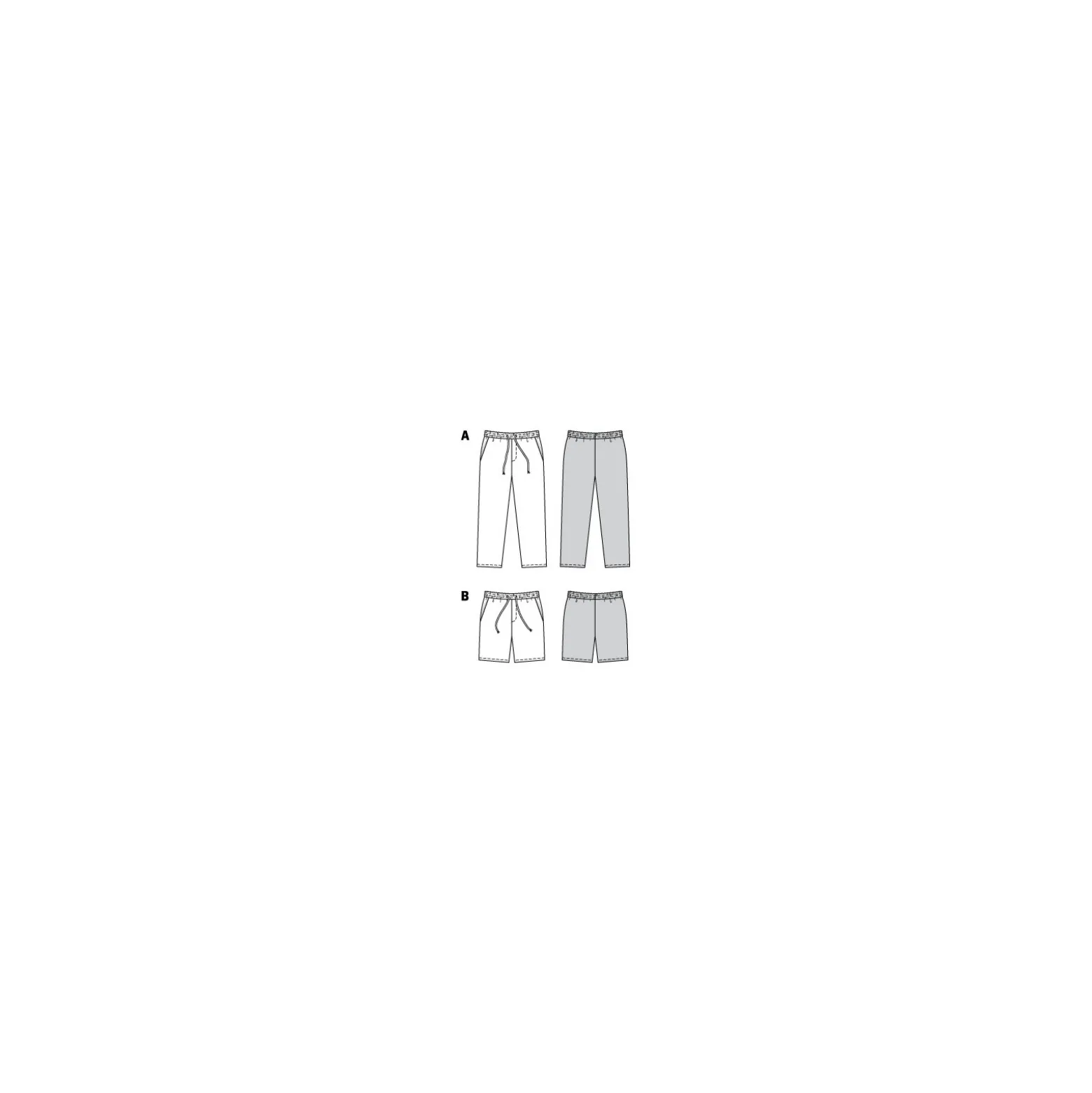 Patron Pantalon Ado Burda N°9324