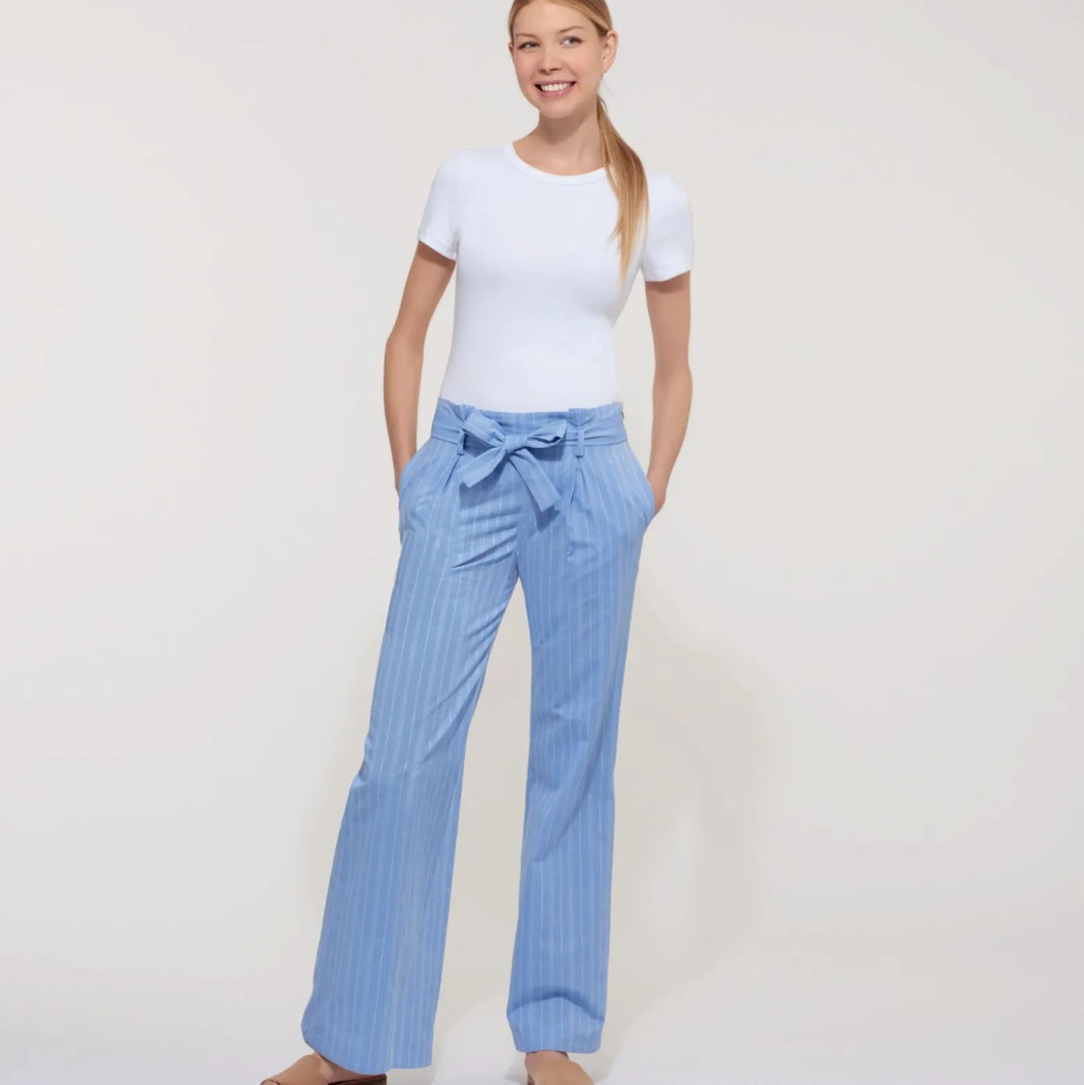 Patron Pantalon Ceinturé Femme - New Look 6606