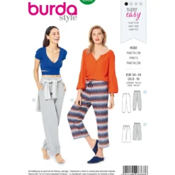 Patron Pantalon de Sport Femme Burda N°6333