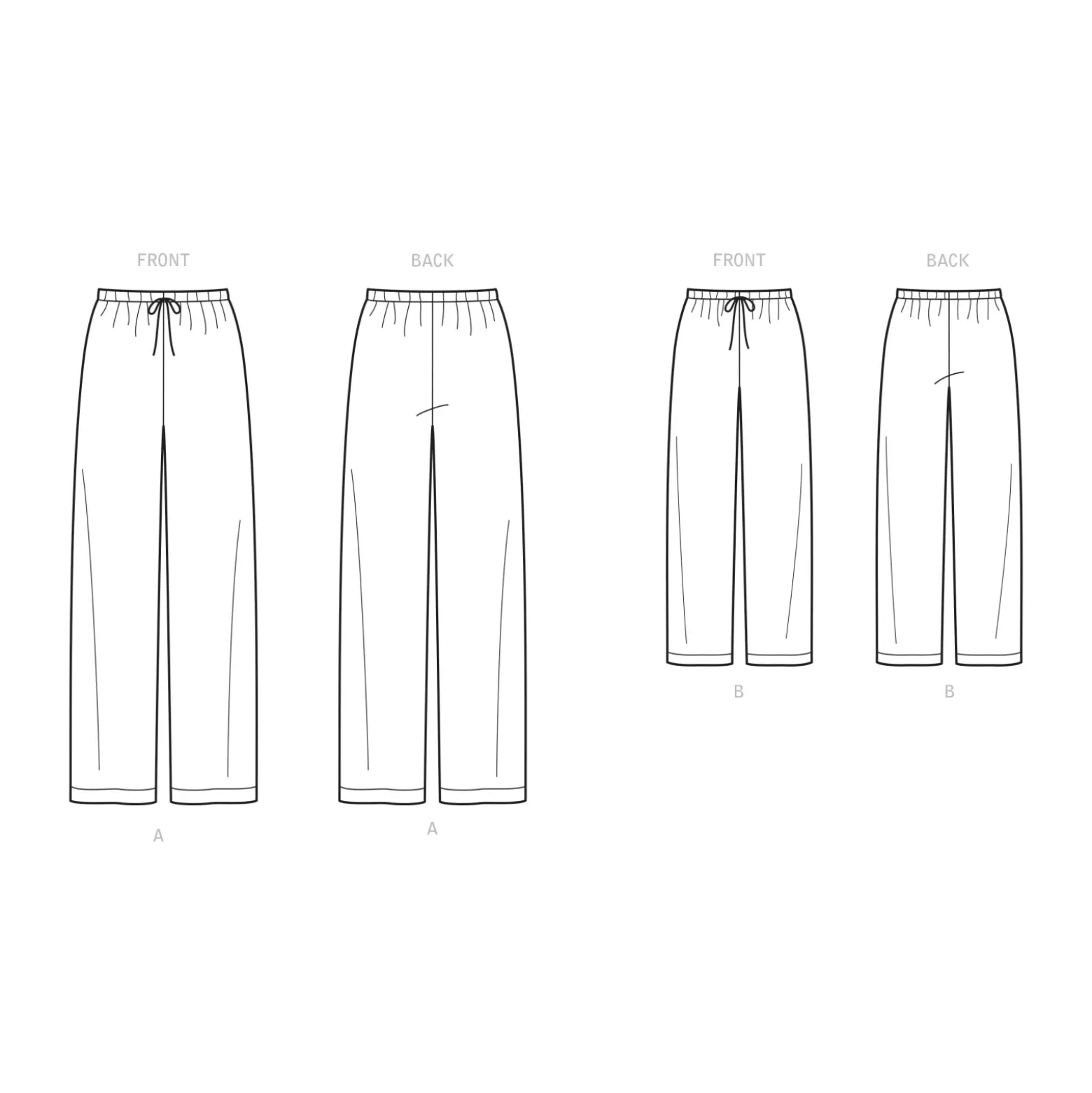 Patron Pantalon d'intérieur Famille - Simplicity n°S9129