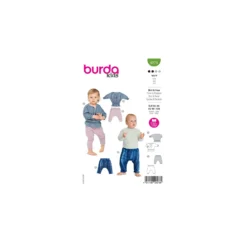 Patron pantalon et t-shirt bébé - Burda n°9278