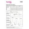 Patron pantalon femme - Burda n°5960