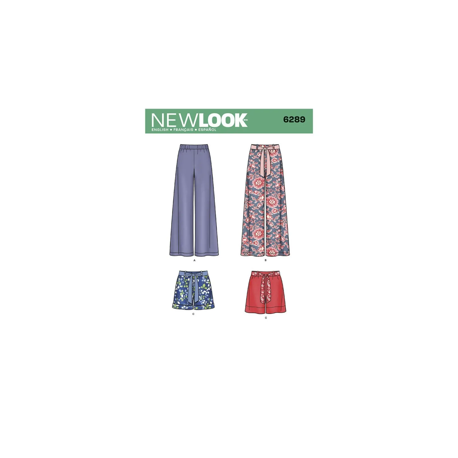 Patron Pantalon Fluide Femme - New Look 6289
