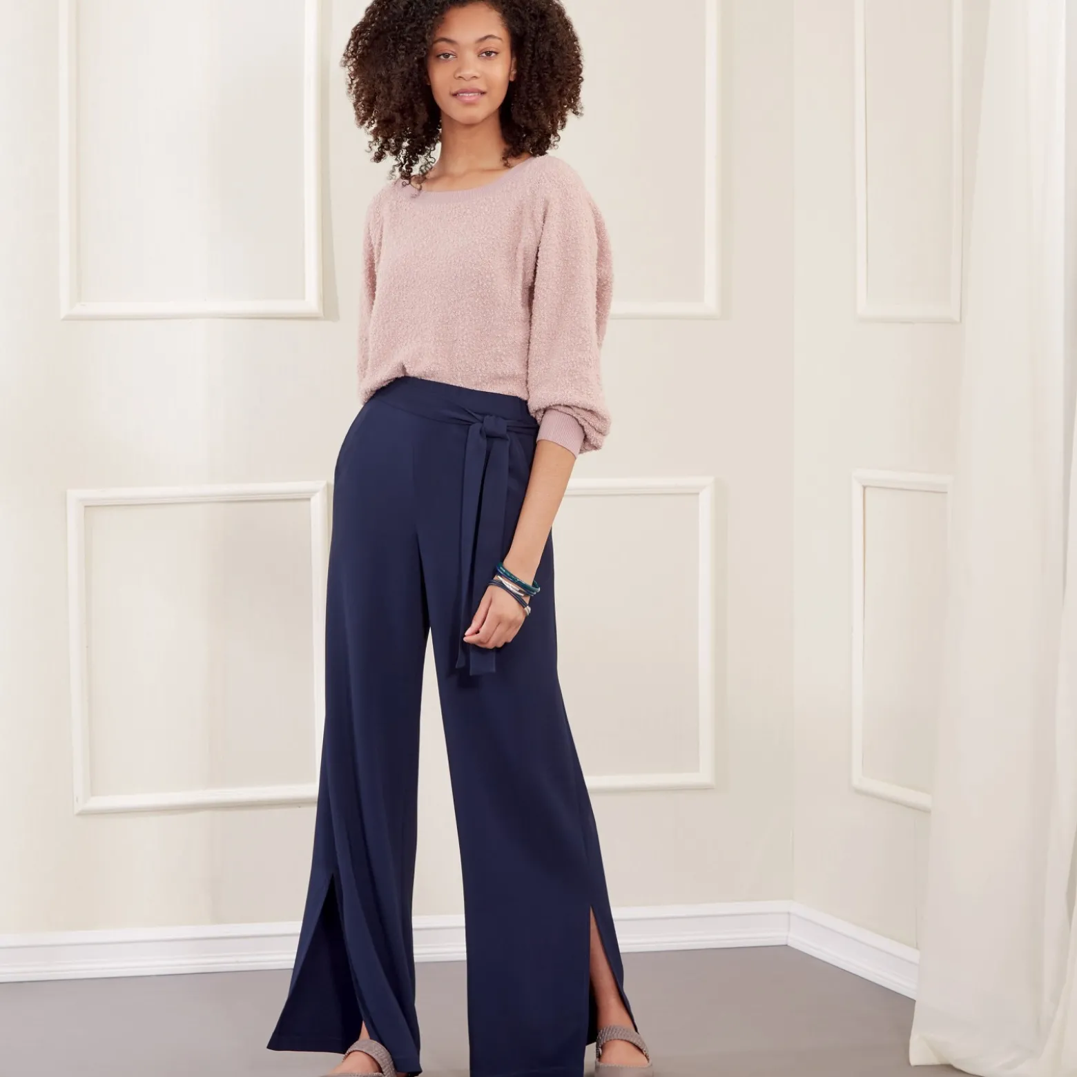 Patron Pantalon Fluide à poches Femme - New Look 6691