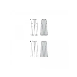 Patron pantalon large Femme - Burda n°6079
