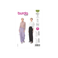 Patron pantalon large Femme - Burda n°6079