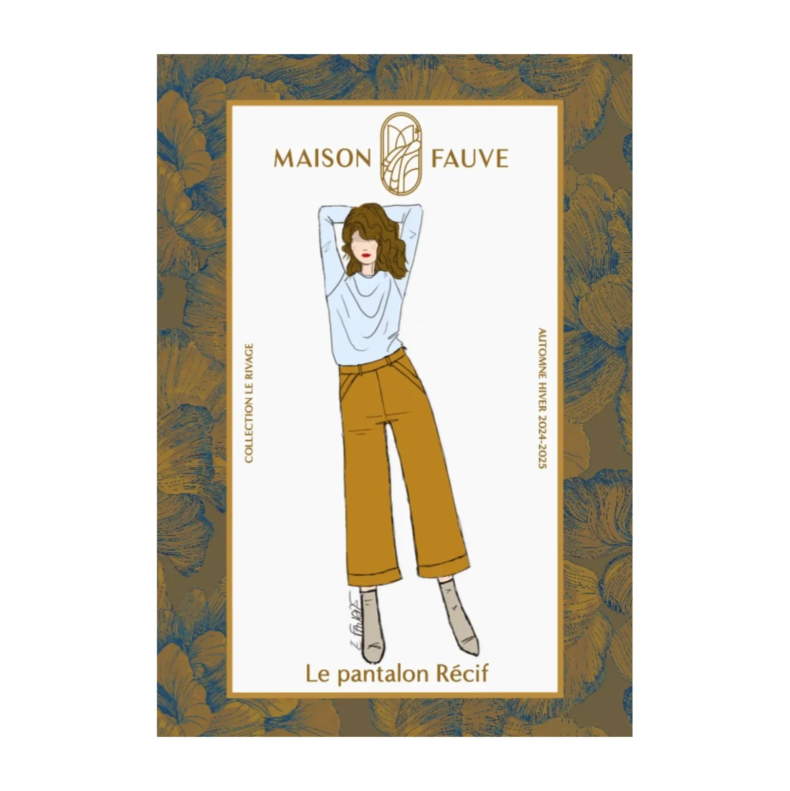 Patron Pantalon Maison Fauve - Récif