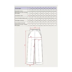 Patron Pantalon Maison Fauve - Récif