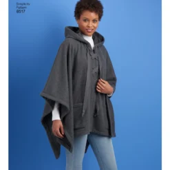 Patron poncho Femme - Simplicity n°S8517