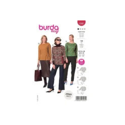 Patron pull noué femme - Burda n°5940