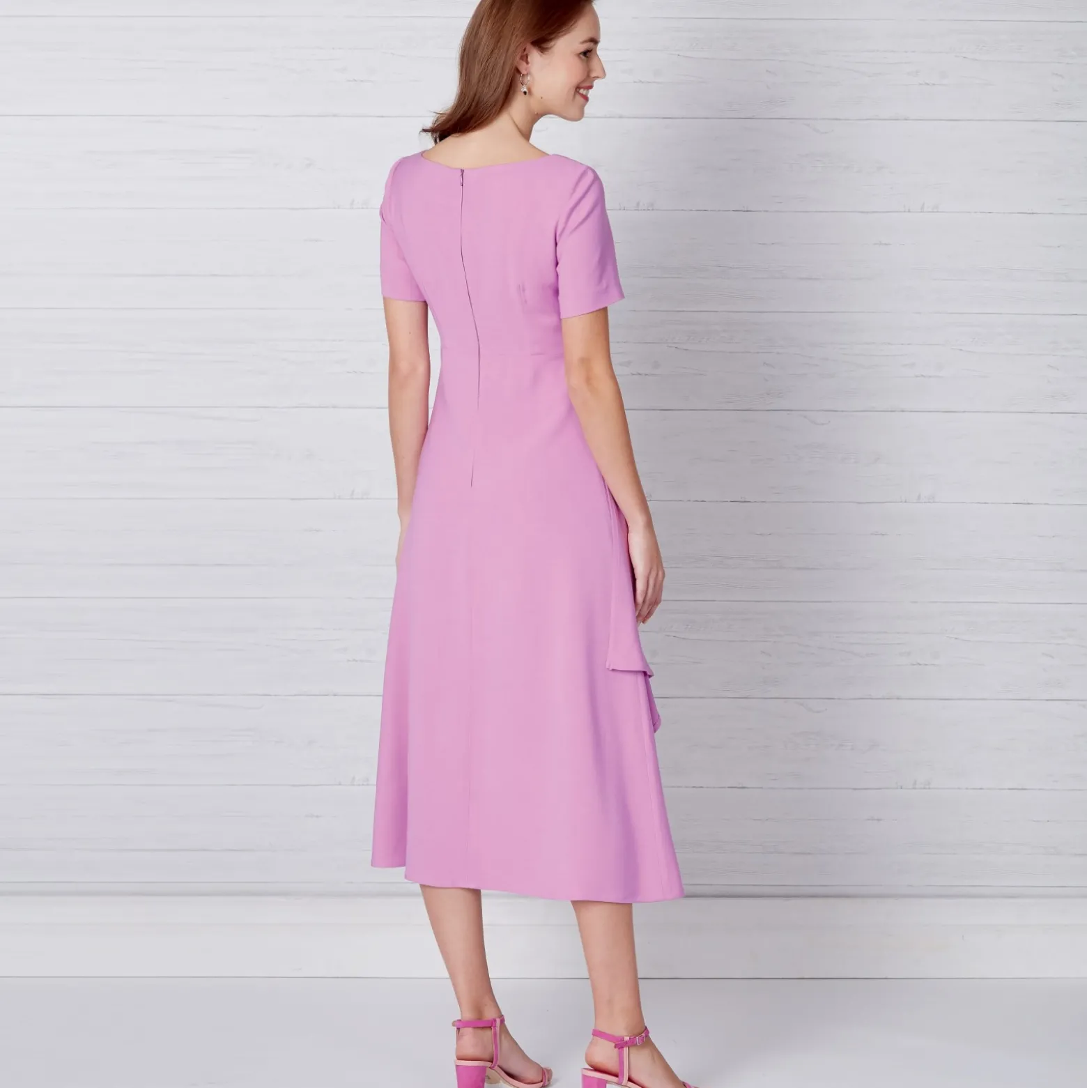 Patron Robe asymétrique Femme - New Look 6655