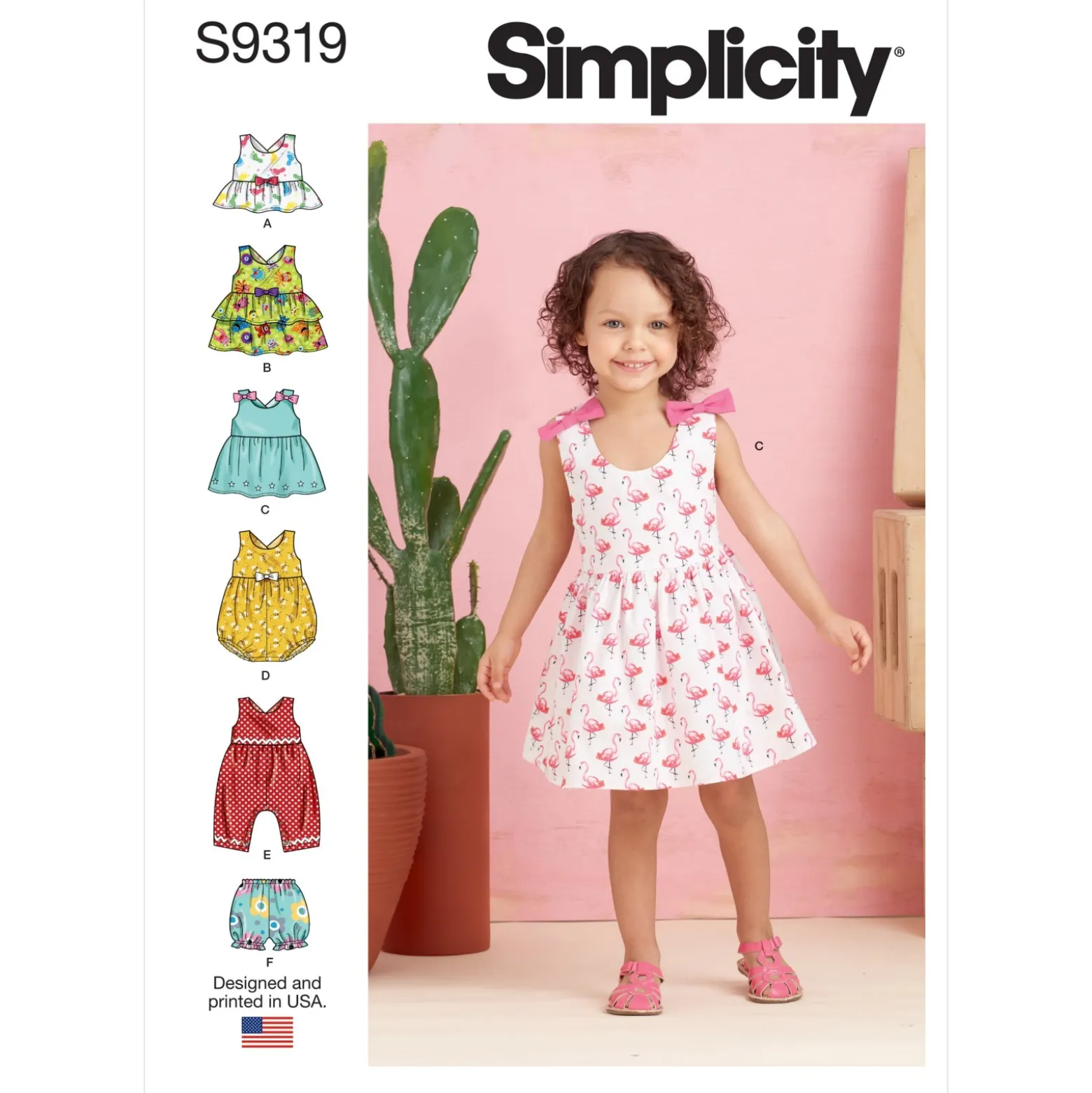 Patron robe bébé enfant - Simplicity n°S9319