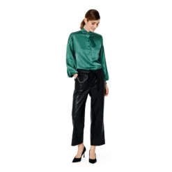 Patron robe/blouse col lavallière femme - Burda n°5973