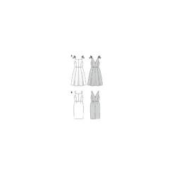 Patron robe à bretelles Femme - Burda n°6140