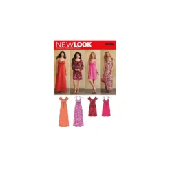 Patron Robe à bretelles Femme - New Look 6096