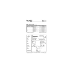 Patron Robe Burda n°9373