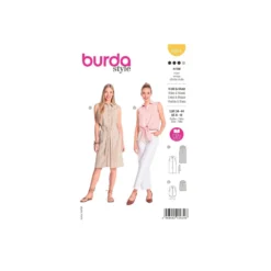 Patron robe/chemisier femme - Burda n°6003