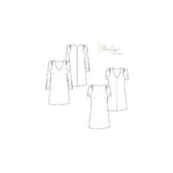 Patron Robe Clématisse Pattern - Alice