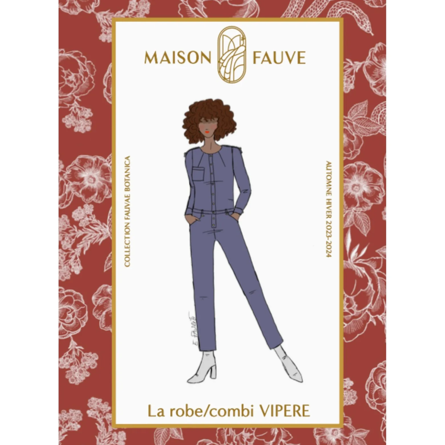 Patron robe/combi Maison Fauve - Vipère