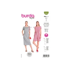 Patron robe/combinaison femme - Burda n°6004