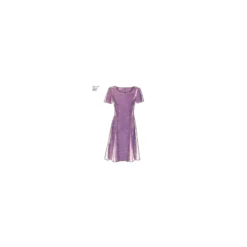 Patron Robe courte évasée Femme - New Look 6567