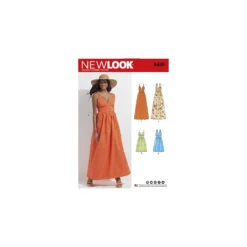 Patron Robe Dos Nu Femme - New Look 6491