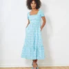 Patron Robe dos à smocks Femme - New Look 6692