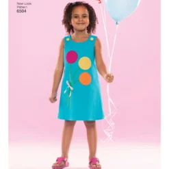 Patron Robe Droite Enfant - New Look 6504