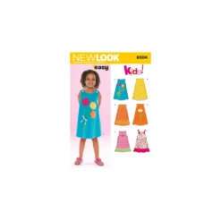Patron Robe Droite Enfant - New Look 6504