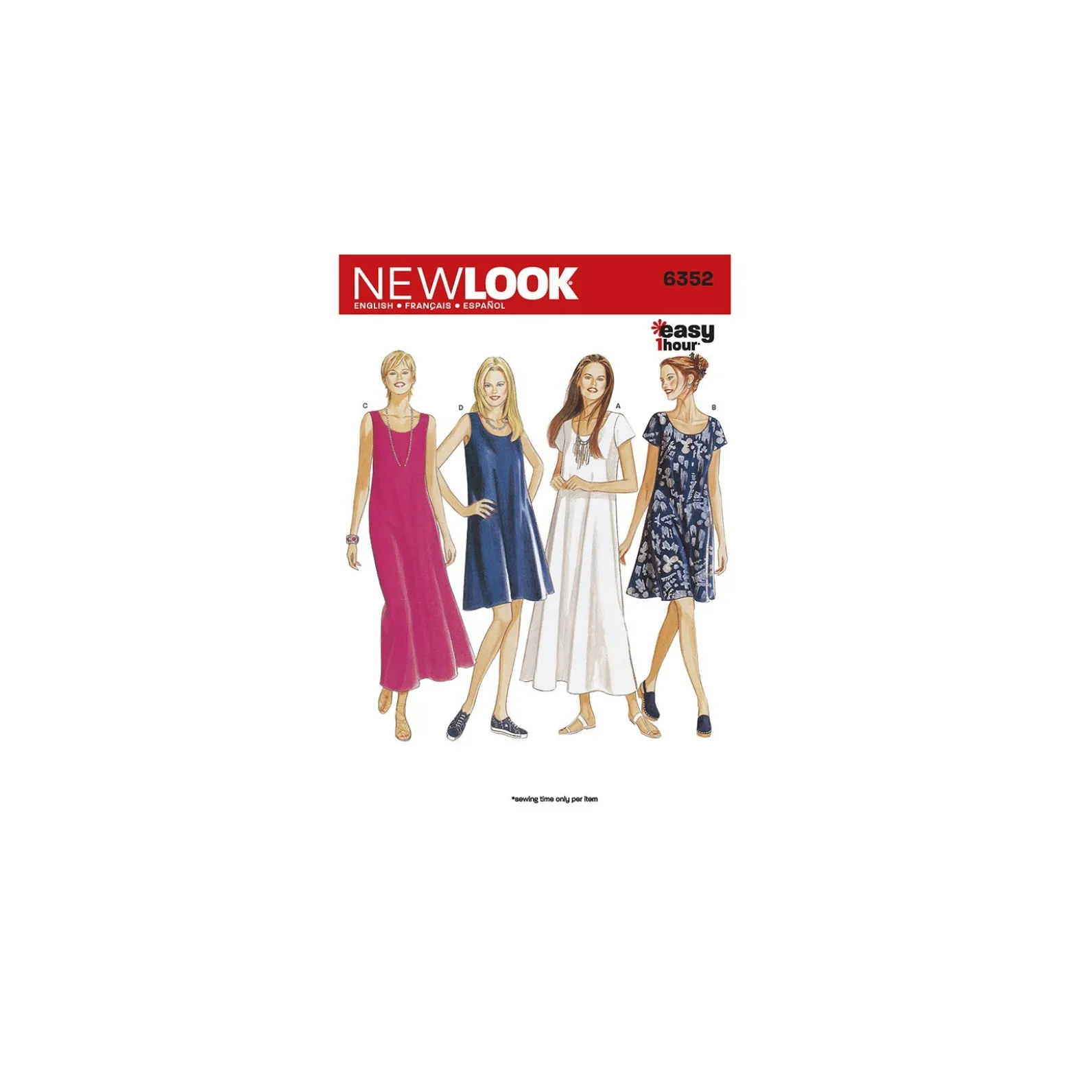 Patron Robe d'été Femme - New Look 6352