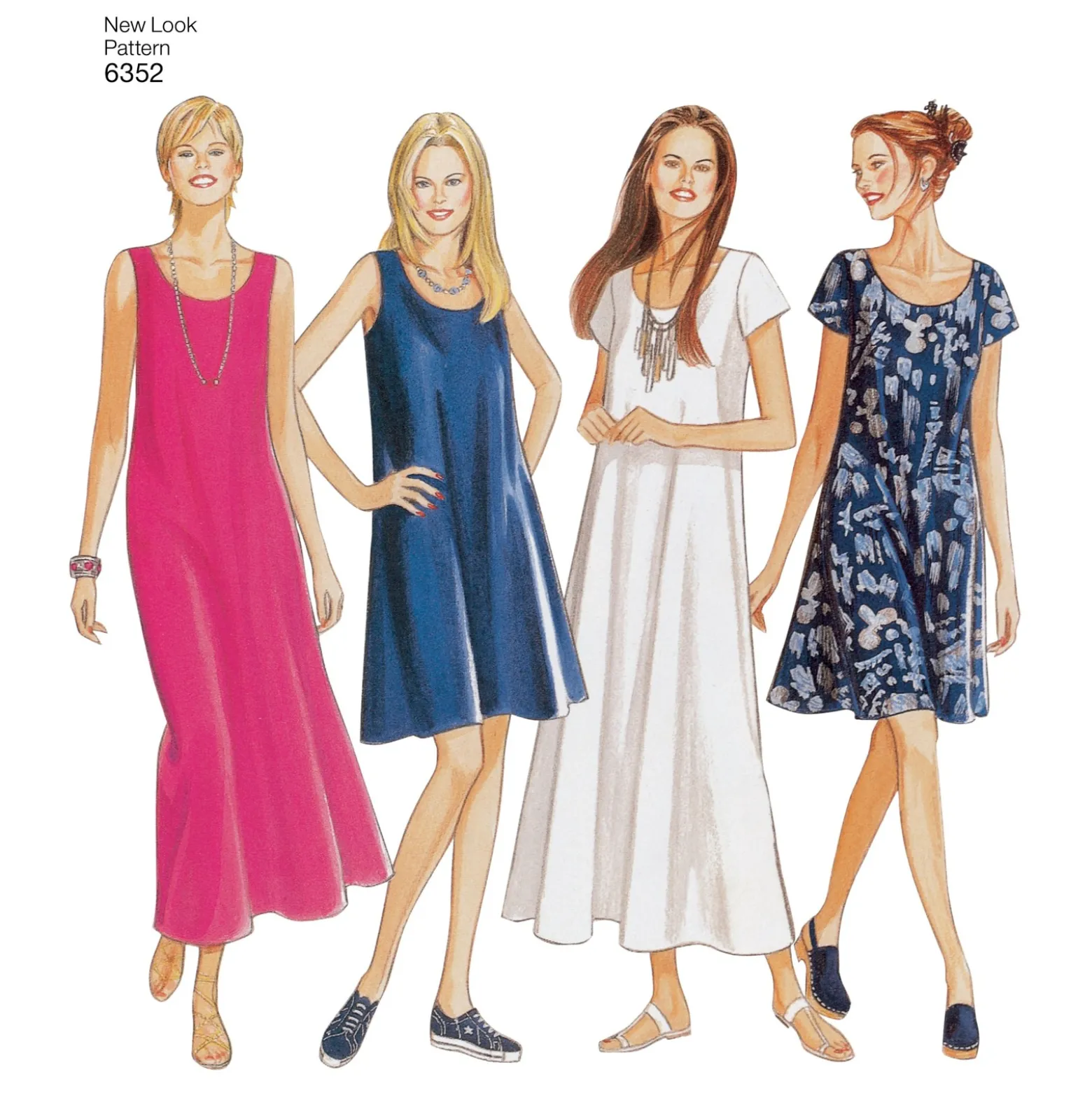Patron Robe d'été Femme - New Look 6352