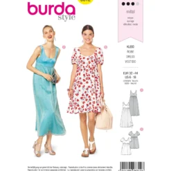 Patron Robe Empire Femme Burda N°6312