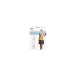 Patron Robe et blouse Patchwork Femme - Simplicity n°S9122