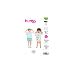 Patron robe et t-shirt enfant - Burda n°9284