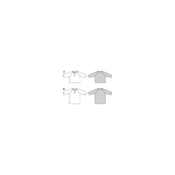 Patron robe et t-shirt enfant - Burda n°9284