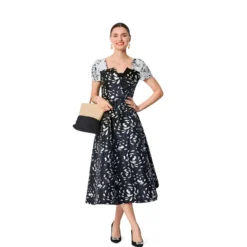 Patron robe femme - Burda n°6042
