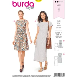 Patron Robe Femme Burda N°6339