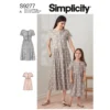 Patron robe Femme/Enfant - Simplicity n°S9277