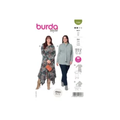 Patron robe Femme grande taille - Burda n°5986