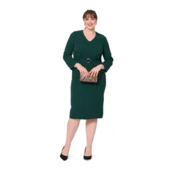 Patron robe Femme grande taille - Burda n°5987