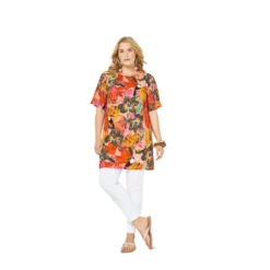 Patron Robe Femme Grande Taille Burda N°6305