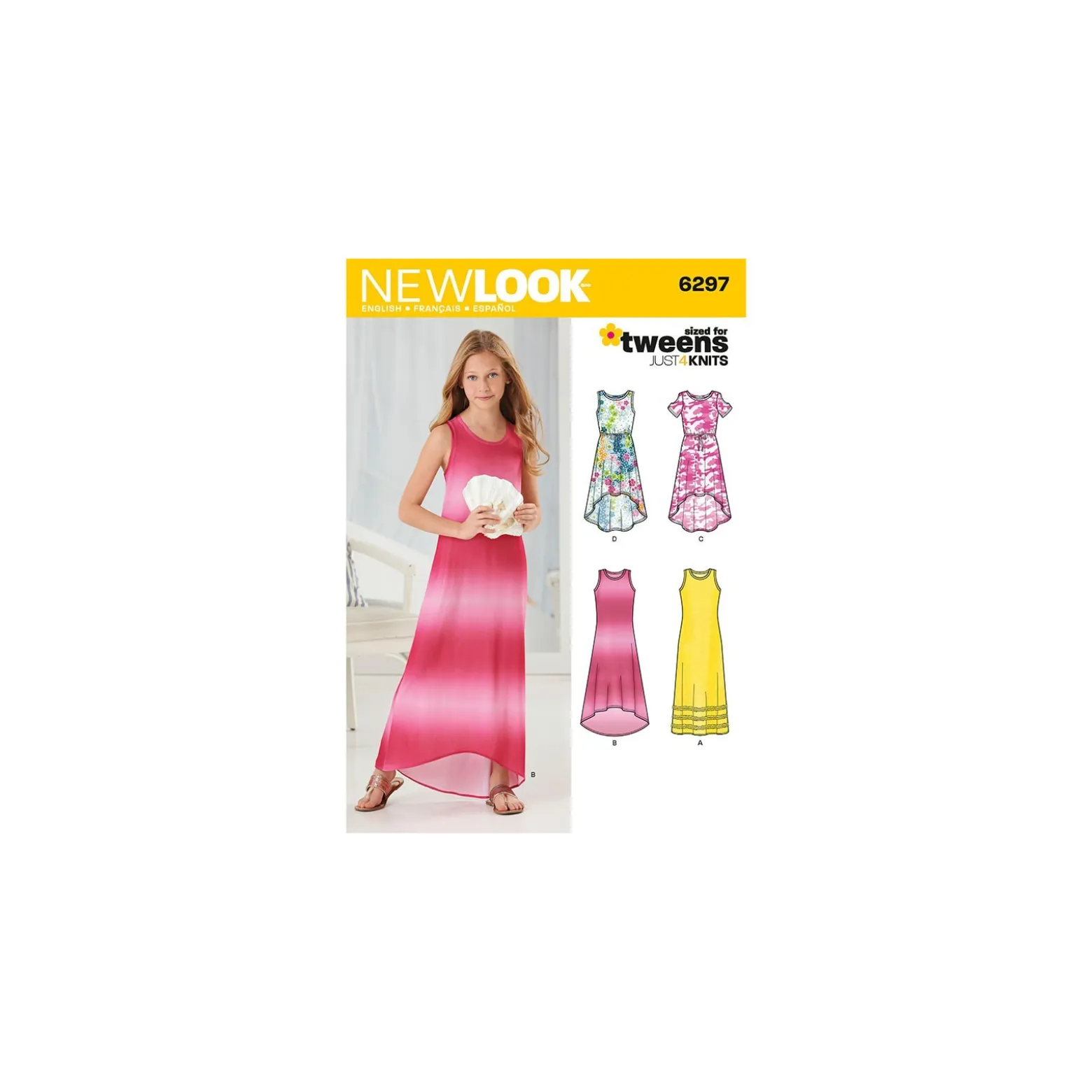 Patron Robe Fluide Enfant - New Look 6297