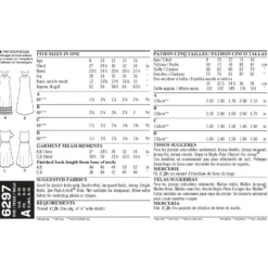 Patron Robe Fluide Enfant - New Look 6297