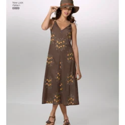 Patron Robe Fluide Femme - New Look 6889