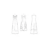 Patron Robe longue Femme - New Look 6717