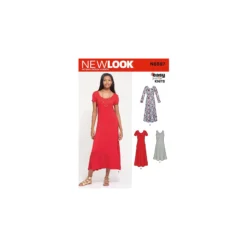 Patron Robe Longue Femme - New Look 6597
