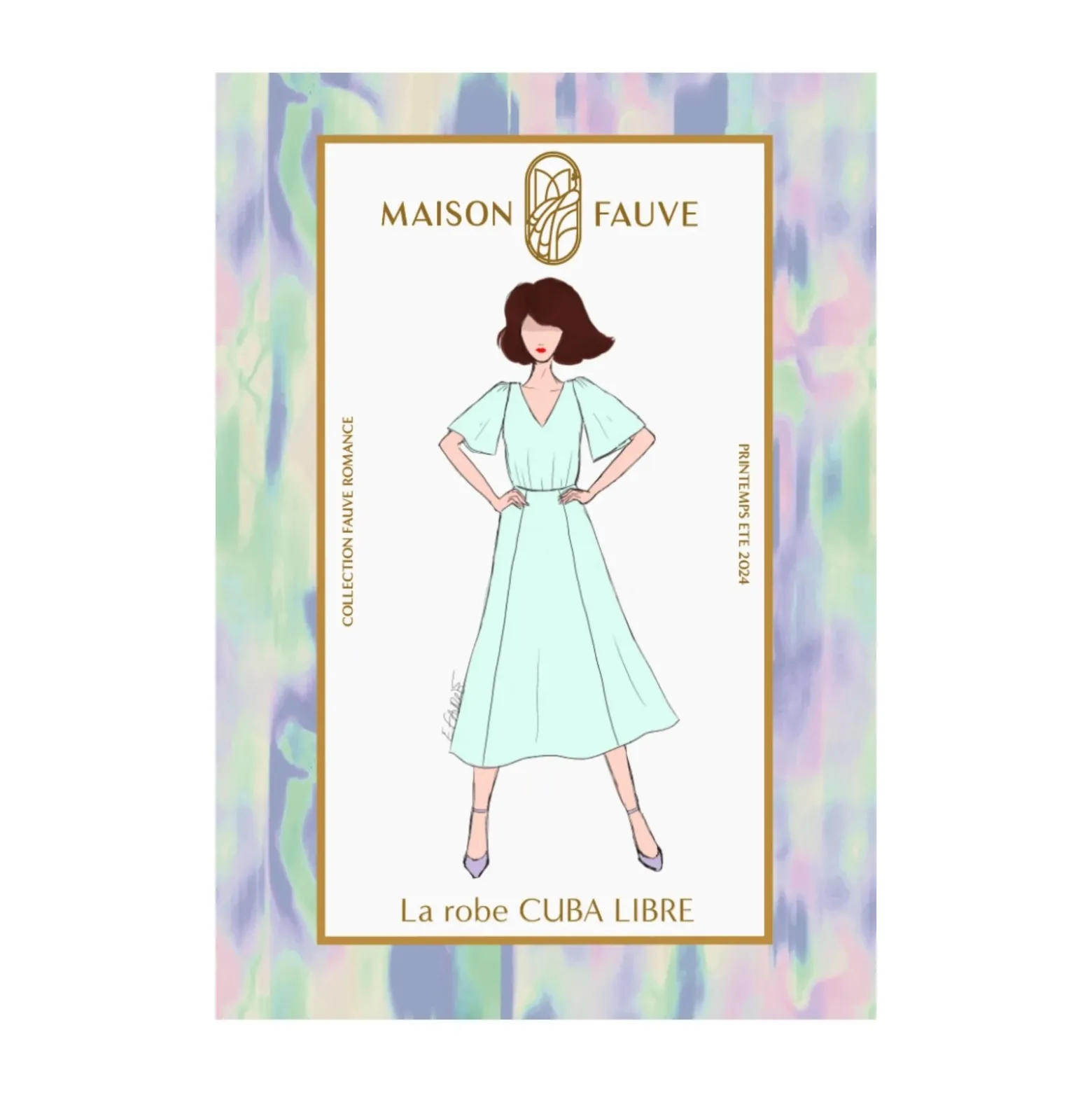 Patron Robe Maison Fauve - Cuba Libre