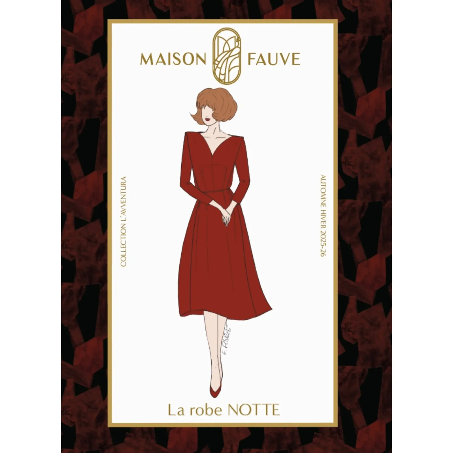 Patron Robe Maison Fauve - Notte
